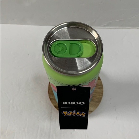 Igloo Pokémon 16 Oz Tumbler Bulbasaur Stainless Steel Can NWT - Picture 7 of 12